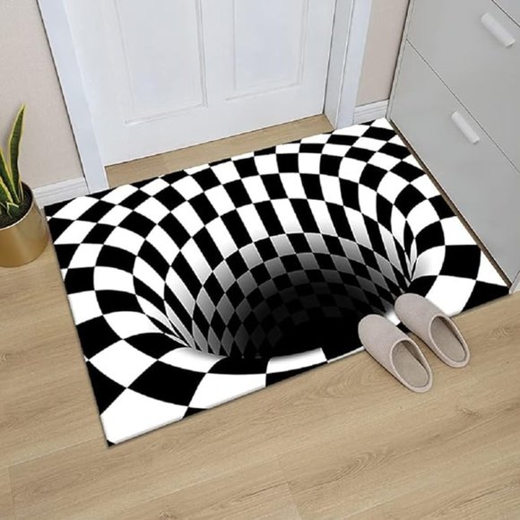 3D visual optical floor mat rug - Picture 1 of 7